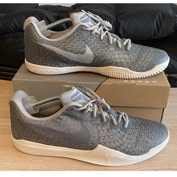 🔥Nike Kobe Mamba Instinct Pure Platinum Gray Athletic Sneakers -Men Size 13 - Picture 4 of 12